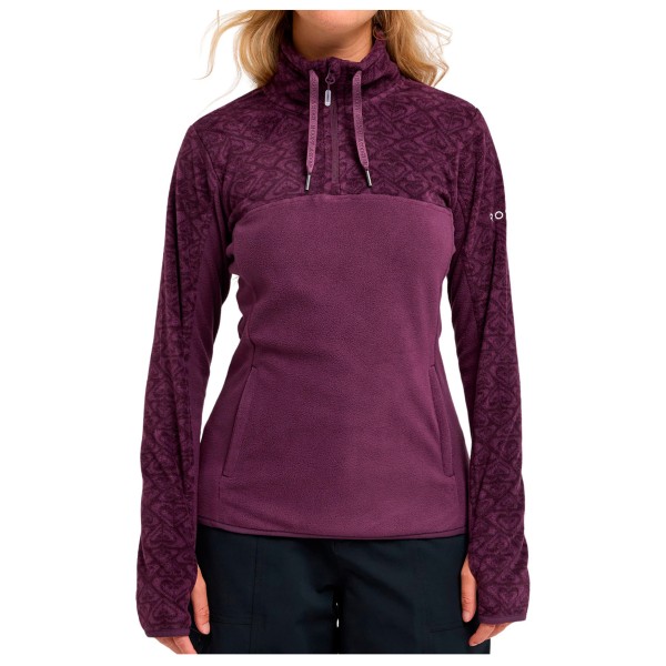 Roxy - Women's Sayna Half Zip - Fleecepullover Gr L lila
