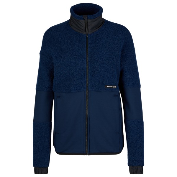 Ortovox Fleece Teddy Jacket Fleecejacke Damen (Gr S |blau)