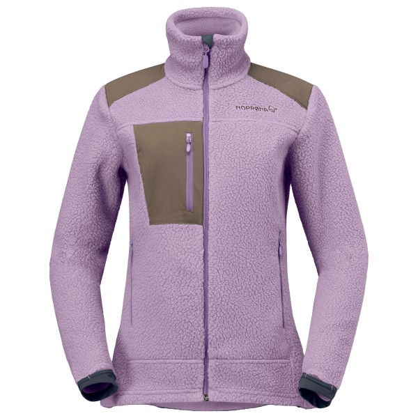 Norrøna – Women’s Trollveggen Warm3 Jacket – Fleecevest maat XS, Roze