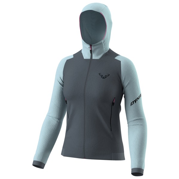 Dynafit Women’s Blacklight Thermal Hooded Jacket Fleecevest Blauw