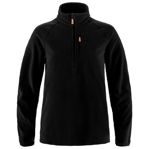 Fjällräven Övik Lite Fleece Half Zip Fleecepullover Damen (Gr XS |schwarz)