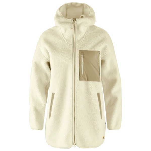 Fjällräven Women’ Vardag Pile Fleece Long Fleecevest Beige