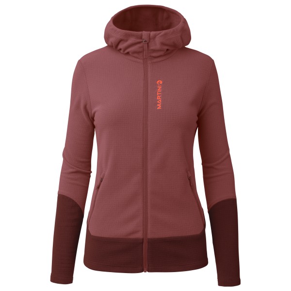 Martini Women’s Argon Midlayer Jacket Synthetisch jack Rood