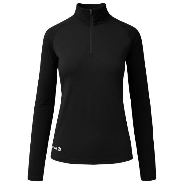 Martini – Women’s Horizon Halfzip Shirt – Fleecetrui maat S, Zwart