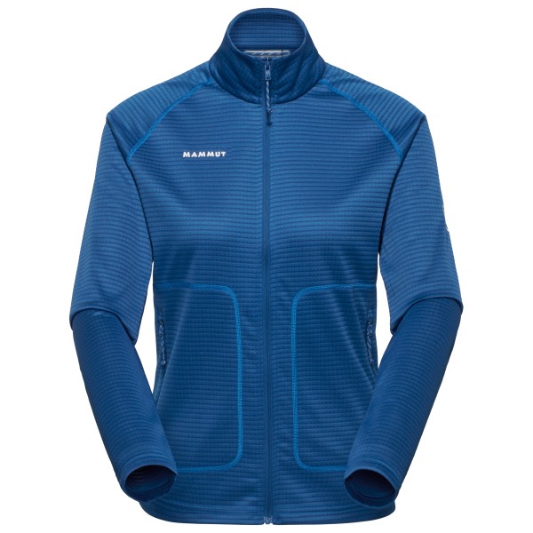 Mammut Crag ML Jacket Fleecejacke Women (Gr L |blau)