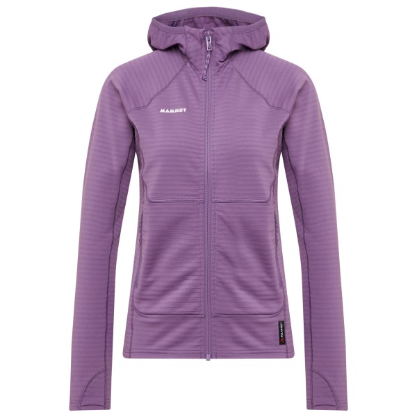 Mammut Women’s Taiss ML Hooded Jacket Fleecevest Purper