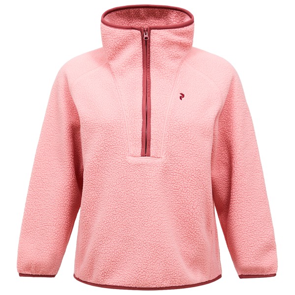 Peak Performance Naturerush Pile Half Zip Fleecepullover Women (Gr S |rosa)