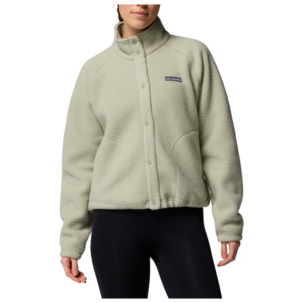 Columbia – Women’s Jasper Ridge Pebbled Fleece Full Snap – Fleecevest maat L, Beige