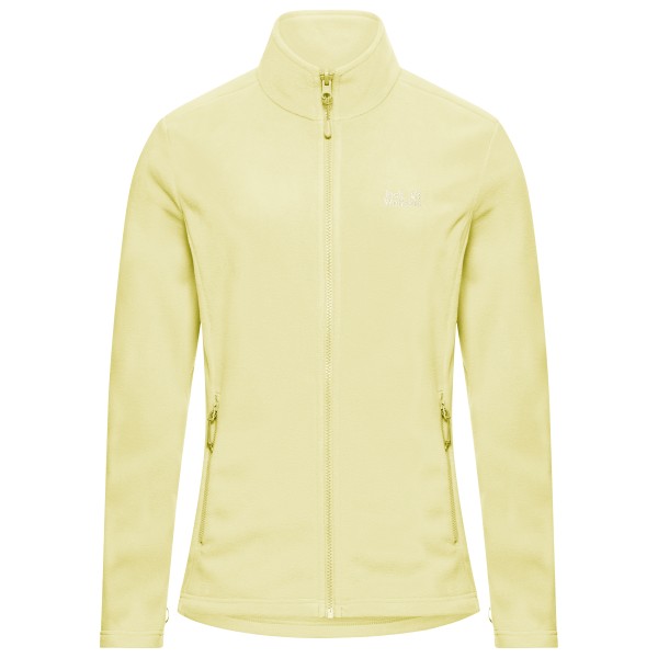Fleecejacke Jack Wolfskin Taunus 100 Fullzip Damen (Gr L |gelb)