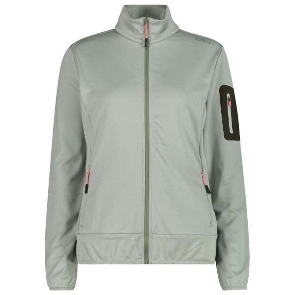CMP Jacket Jacquard Double Knitted Fleecejacke Women (Gr 48 |grau)