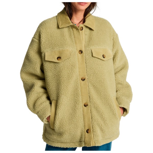 Billabong Coastal Waves Fleecejacke Damen (Gr S |beige)
