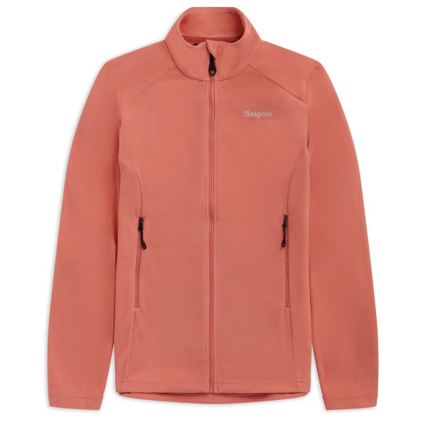 Bergans Women’s Finnsnes Fleece Jacket Fleecevest Rood