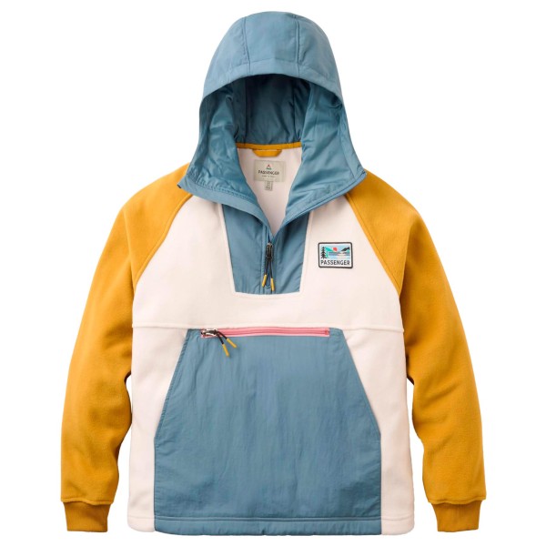 Passenger Women’s Alexander 3.0 Recycled Hooded Polar Fleece Fleecevest meerkleurig Multicolor