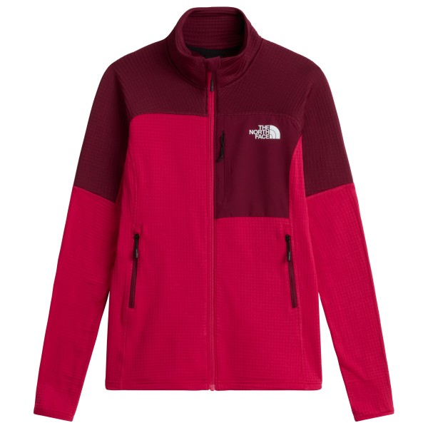 The North Face Women’s Polartec Powergrid Stormgap Jacket Fleecevest Rood