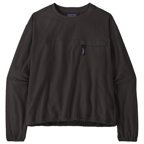 Patagonia Textured Fleece Crewneck Fleecepullover Damen (Gr XS |schwarz)
