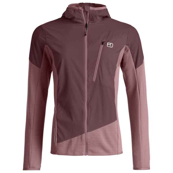Ortovox – Women’s Trace Hybrid Jacket – Windjack maat XL, Purper