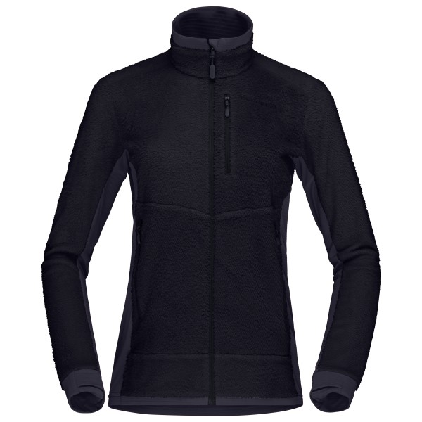 Norrona Falketind Warm1 Active Jacket Fleecejacke Damen (Gr M |schwarz/blau)