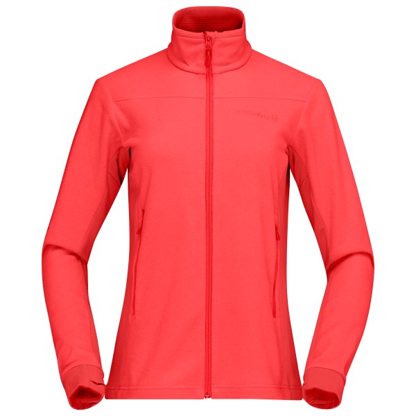 Norrøna Women’s Falketind Warm2 Jacket Fleecevest Rood