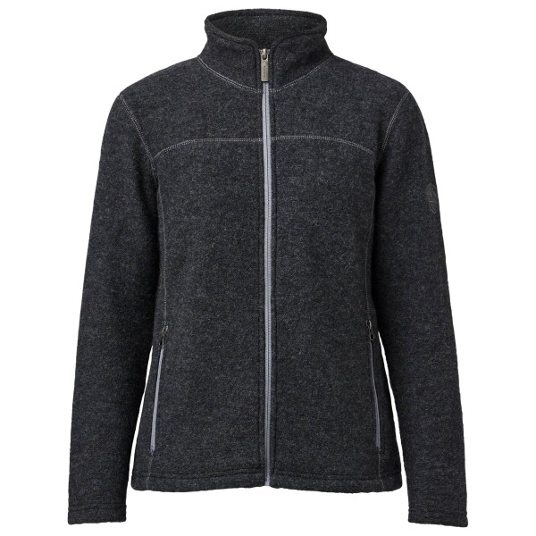 Ivanhoe of Sweden Beata Full Zip Wolljacke Damen Wandern (Gr 40 |schwarz)