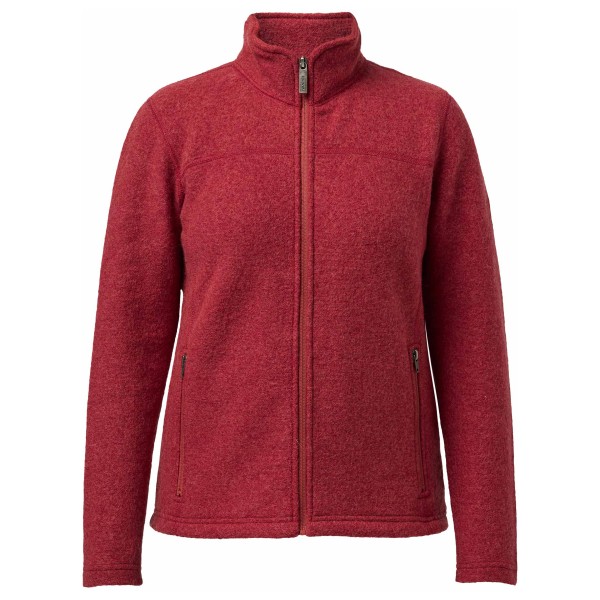 Ivanhoe of Sweden Women’s Beata Full Zip Wollen vest Rood