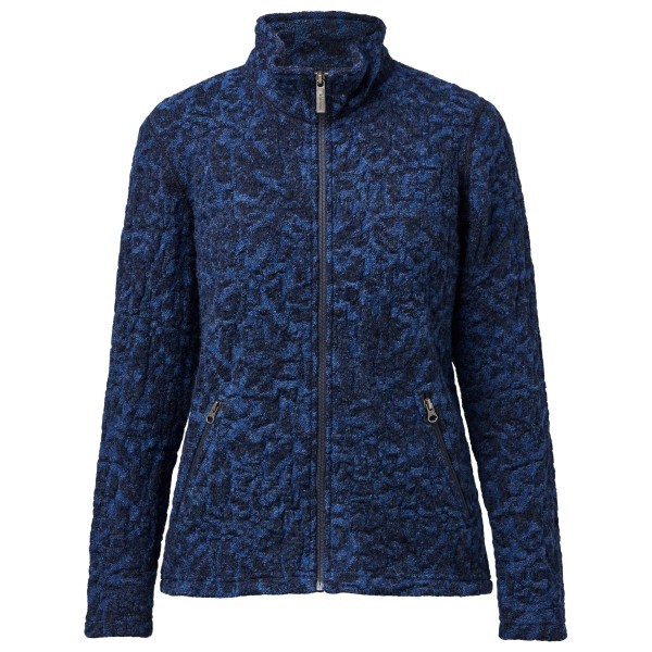 Ivanhoe of Sweden Tuva Jaquard Wolljacke Women (Gr 42 |blau)