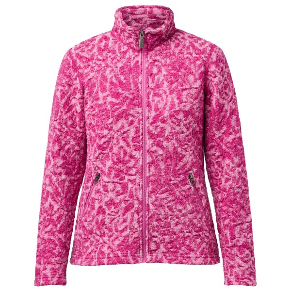 Wolljacke Ivanhoe of Sweden Tuva Jaquard Damen (Gr 44 |rosa)