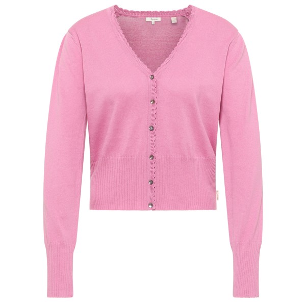 Tranquillo Strickjacke Linaa Cardigan Damen Alltag (Gr S |rosa)