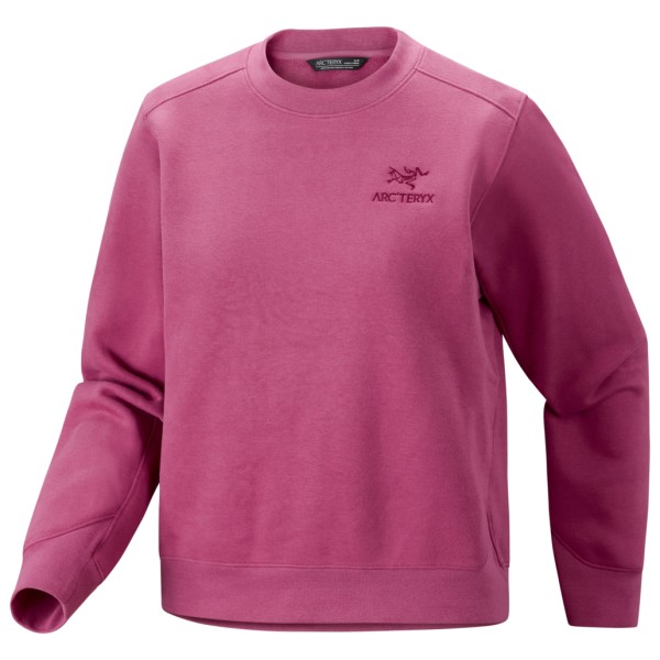 Arc’teryx Women’s Emblem Fleece Crew Fleecetrui /purper Roze