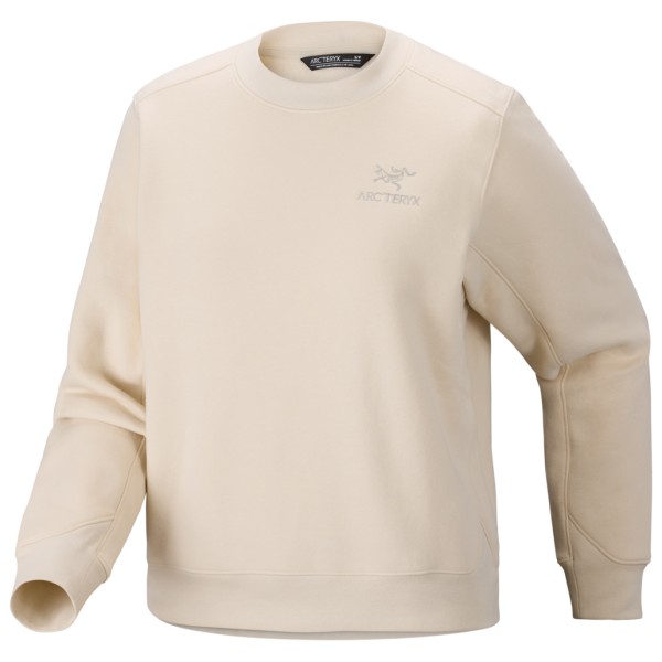 Arc’teryx Women’s Emblem Fleece Crew Fleecetrui Beige