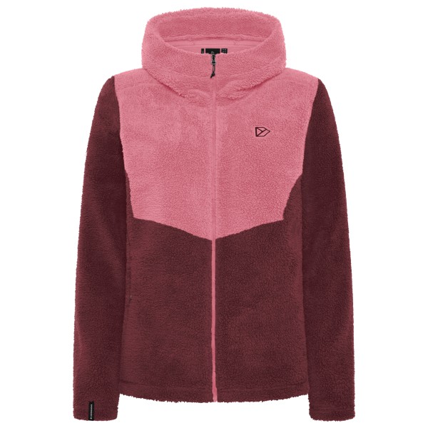 Didriksons Women’s Anine Fullzip Fleecevest Rood