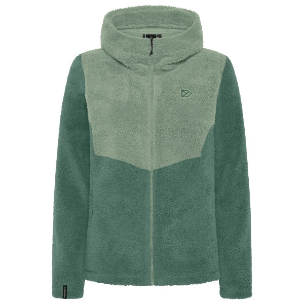 Didriksons Women’s Anine Fullzip Fleecevest /olijfgroen
