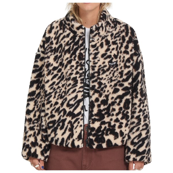 Volcom Women’s Wylding Out Sherpa Fleecevest Bruin