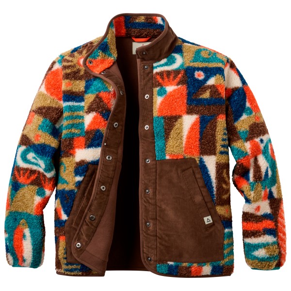 Passenger Women’s Clover Recycled Sherpa Fleece Jacket Fleecevest Bruin