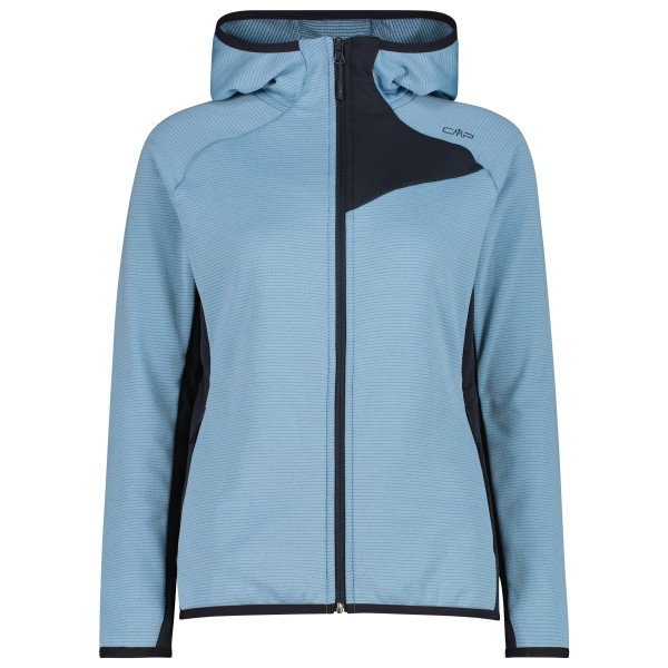 CMP Women’s Jacket Fix Hood 36G1816 Fleecevest Blauw