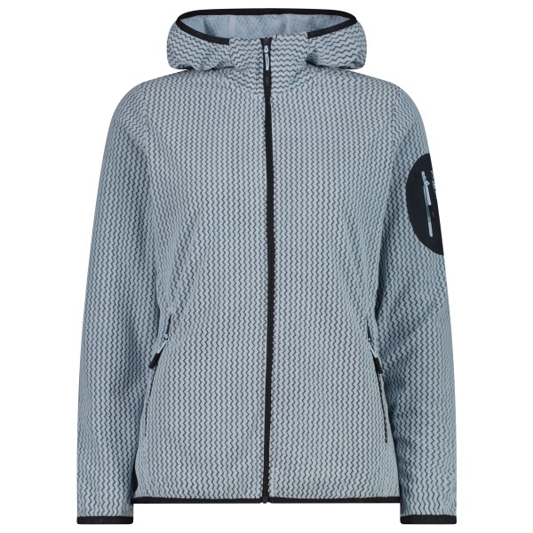 CMP Women’s Jacket Fix Hood 36H1286 Fleecevest Grijs