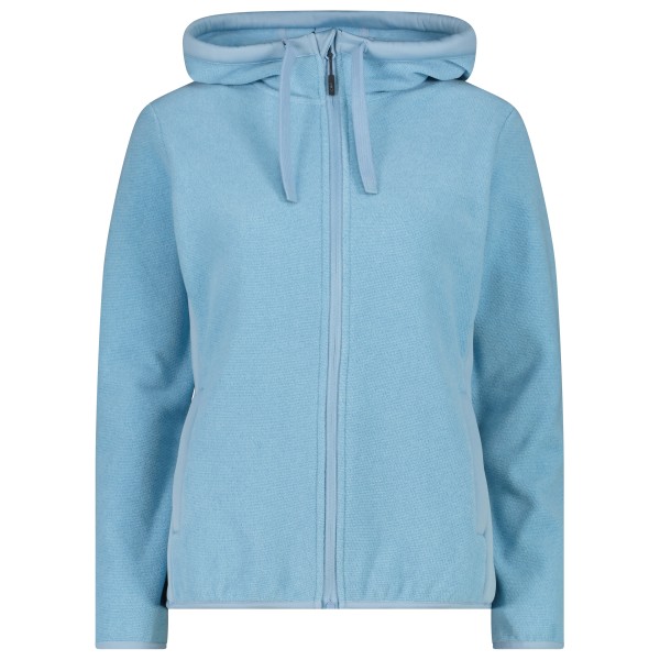 CMP Women’s Jacket Fix Hood 36H2626 Fleecevest Blauw