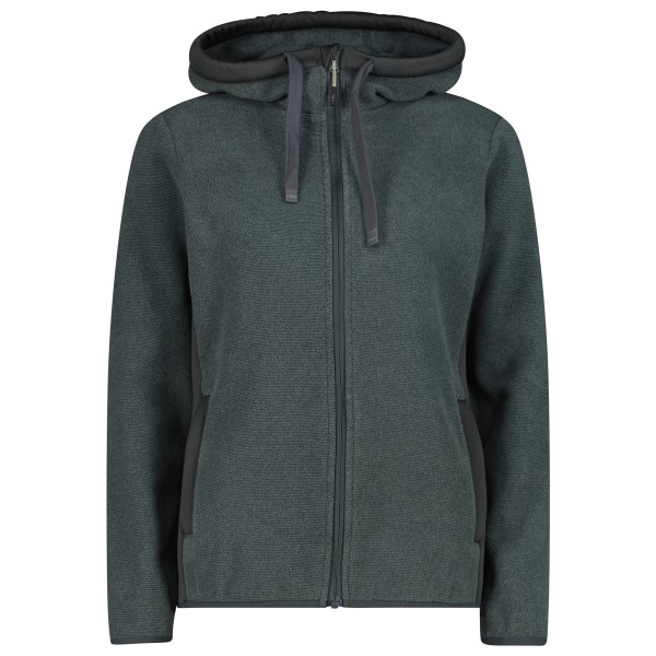 CMP Women’s Jacket Fix Hood 36H2626 Fleecevest Jungle