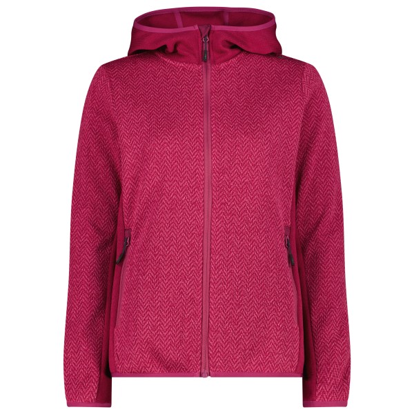 CMP Women’s Jacket Fix Hood 36H2676 Fleecevest Roze
