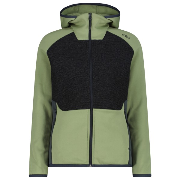 CMP Women’s Jacket Fix Hood 36M1886 Wollen vest Olijfgroen