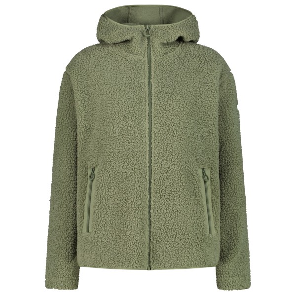 CMP Women’s Jacket Fix Hood 36P2916 Fleecevest Olijfgroen