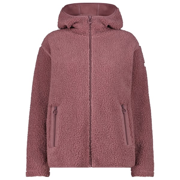 CMP Women’s Jacket Fix Hood 36P2916 Fleecevest Bruin