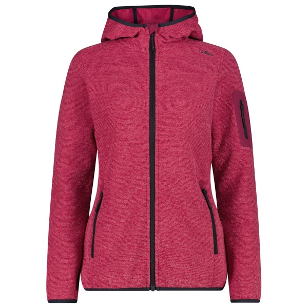 CMP Women’s Jacket Fix Hood 3H19826A Fleecevest Roze