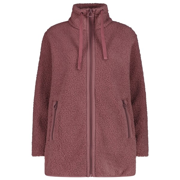 CMP Women’s Long Jacket 36P2906 Fleecevest /purper Bruin