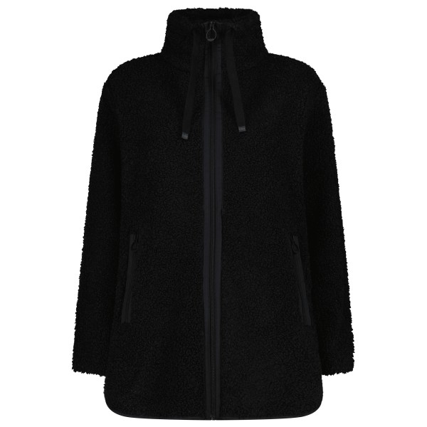 CMP Women’s Long Jacket 36P2906 Fleecevest Zwart
