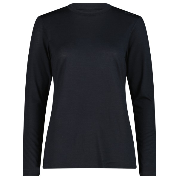 CMP Women’s T-Shirt 36N1926 Merinolongsleeve Zwart