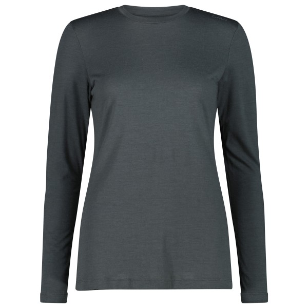 CMP Women’s T-Shirt 36N1926 Merinolongsleeve Grijs