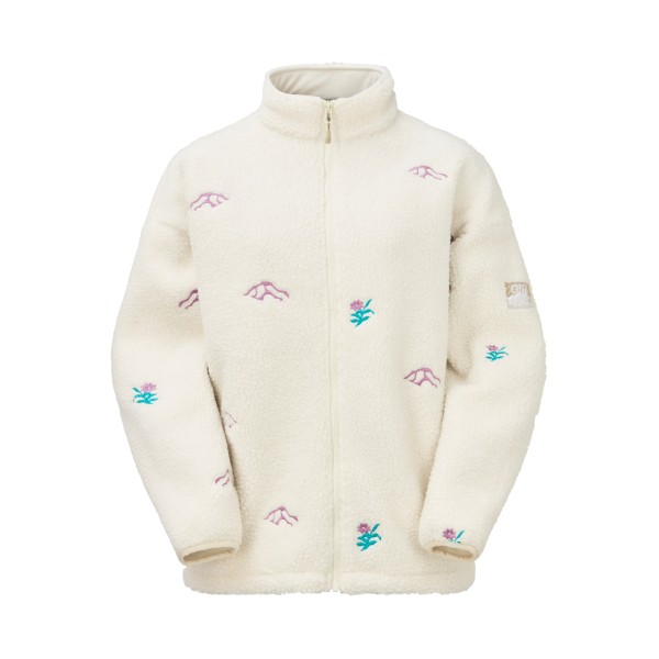 Picture Women’s Nyss Embro Zip Fleece Fleecevest Wit