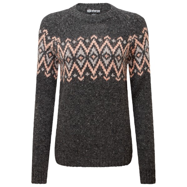 Sherpa Women’ Dumji Crew Merinotrui Zwart