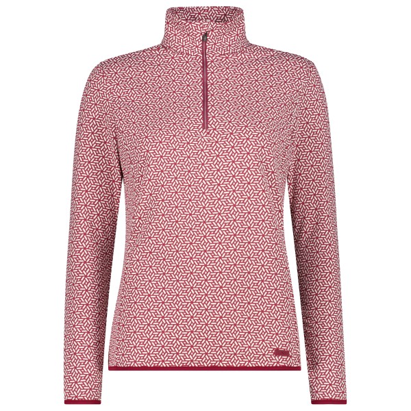 CMP Women’s Printed Sweat 36L1656 Fleecetrui Roze
