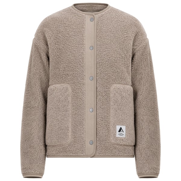 Orage Women’s Grizzly Pile Cardigan Fleecevest Bruin